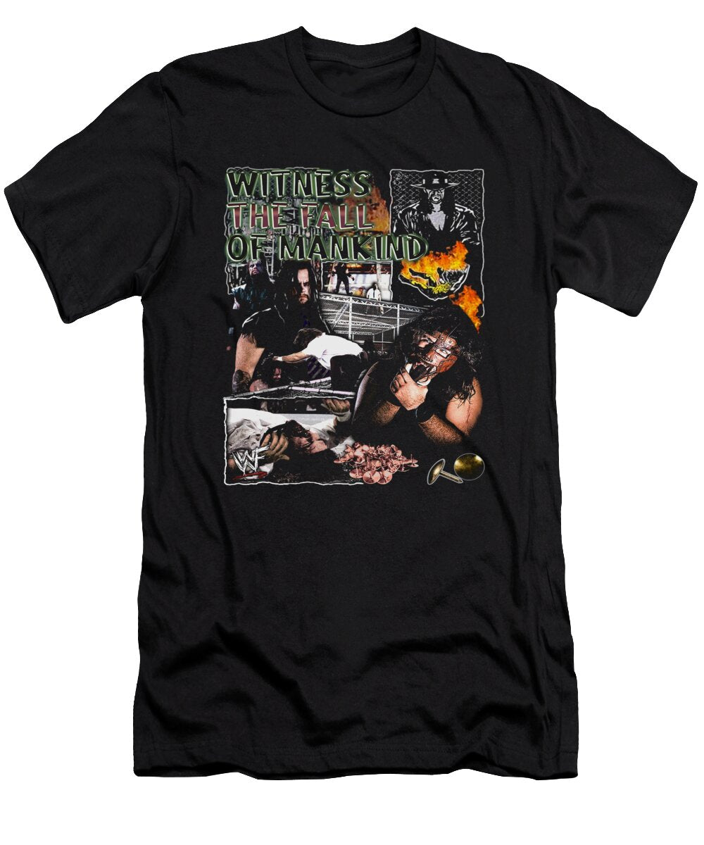 Mankind Vs Undertaker Witness the Fall Ozlem Altin T-Shirt