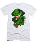 Marathon Runner Leprechaun St Patricks Day Running Kevin Garbes T-Shirt