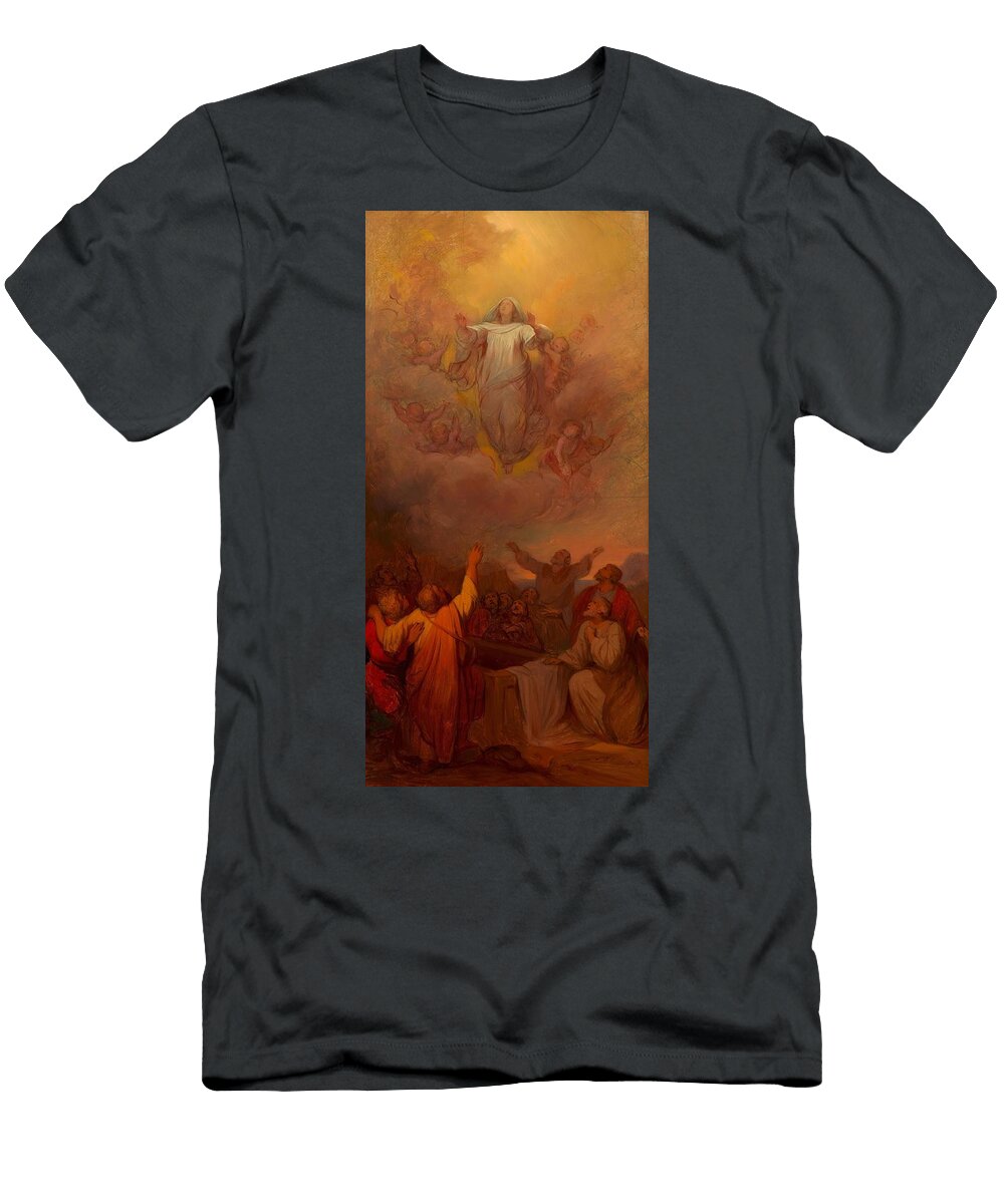 Mariae Himmelfahrt Entwurf Fur Das Altarbild in Esztergom Gran Around Art Josef Danhauser Austrian T-Shirt