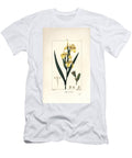 Marsh Iris or Water Yellow Iris Yellow Iris Iris Palustris Lutea Flower Leaf and Seed Pod Pierre Jean Francois Turpin T-Shirt