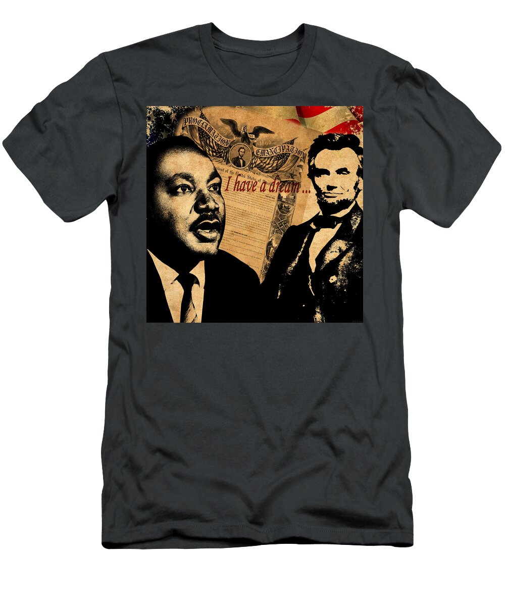 Martin Luther King Jr 2 Andrew Fare T-Shirt