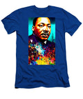 Martin Luther King Jr in Modern Art 20221124e Wingsdomain Art and Photography T-Shirt