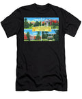 Mary Washington College Fredericksburg Virginia Retro Vintage Poster Carol Japp T-Shirt