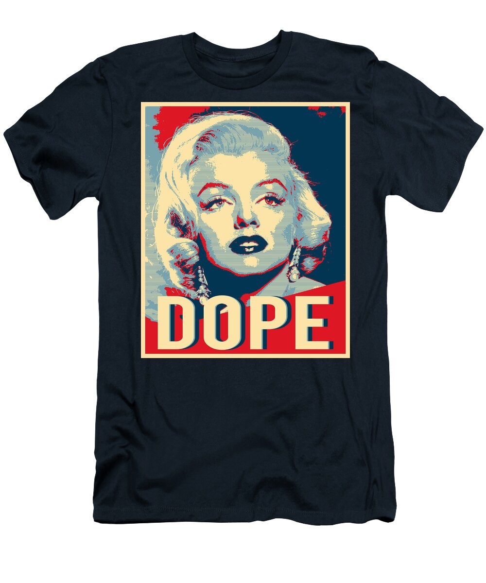 Marylin Monroe Hope Pop Art Carlos V T-Shirt