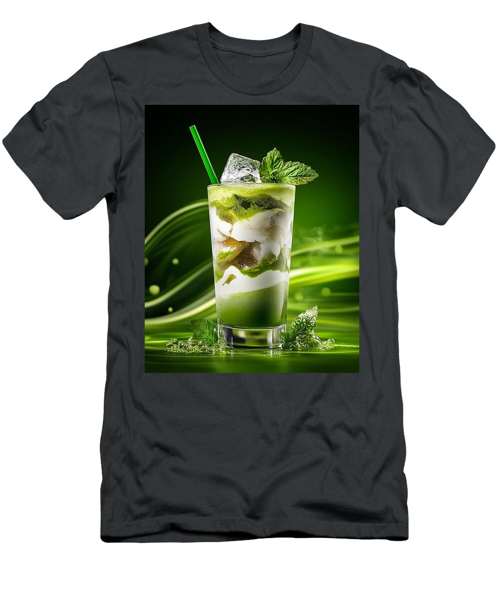 Matcha Mania Xenia Bordeaux T-Shirt
