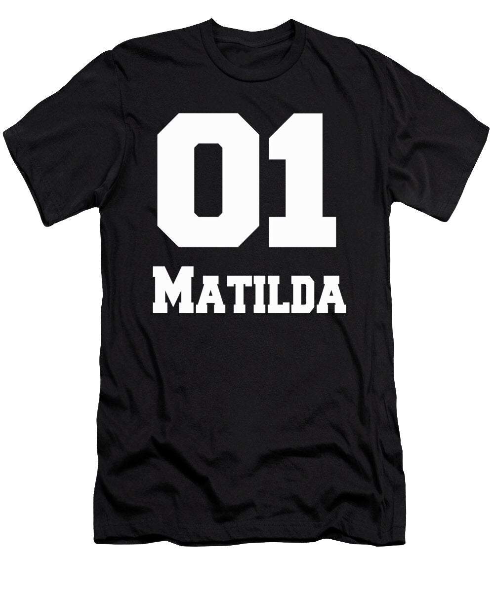 Matildamatilda Birthday Club Bachelorette Party Benjamin Burkert T-Shirt