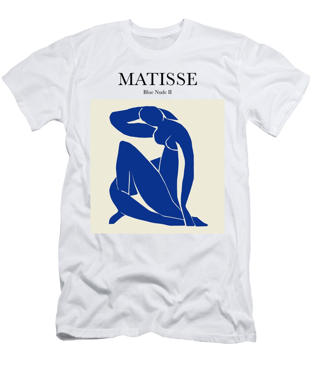 Matisse Blue Nude Ii Terry Bill T-Shirt