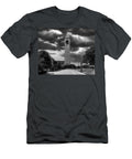 Mc Graw Tower and Iris Library At Sunset Cornell University Library of Congress T-Shirt