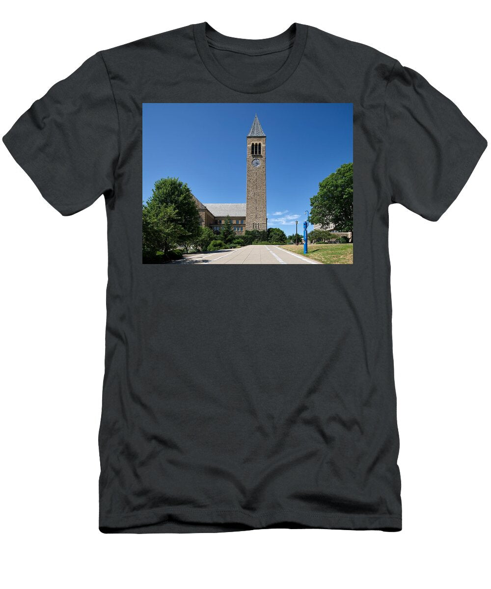 Mcgraw Tower and Uris Library Cornell University Library of Congress T-Shirt