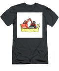 Mechanical Digger Excavator Ribbon Tattoo Aloysius Patrimonio T-Shirt