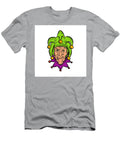 Medieval Court Jester Etching Color Aloysius Patrimonio T-Shirt