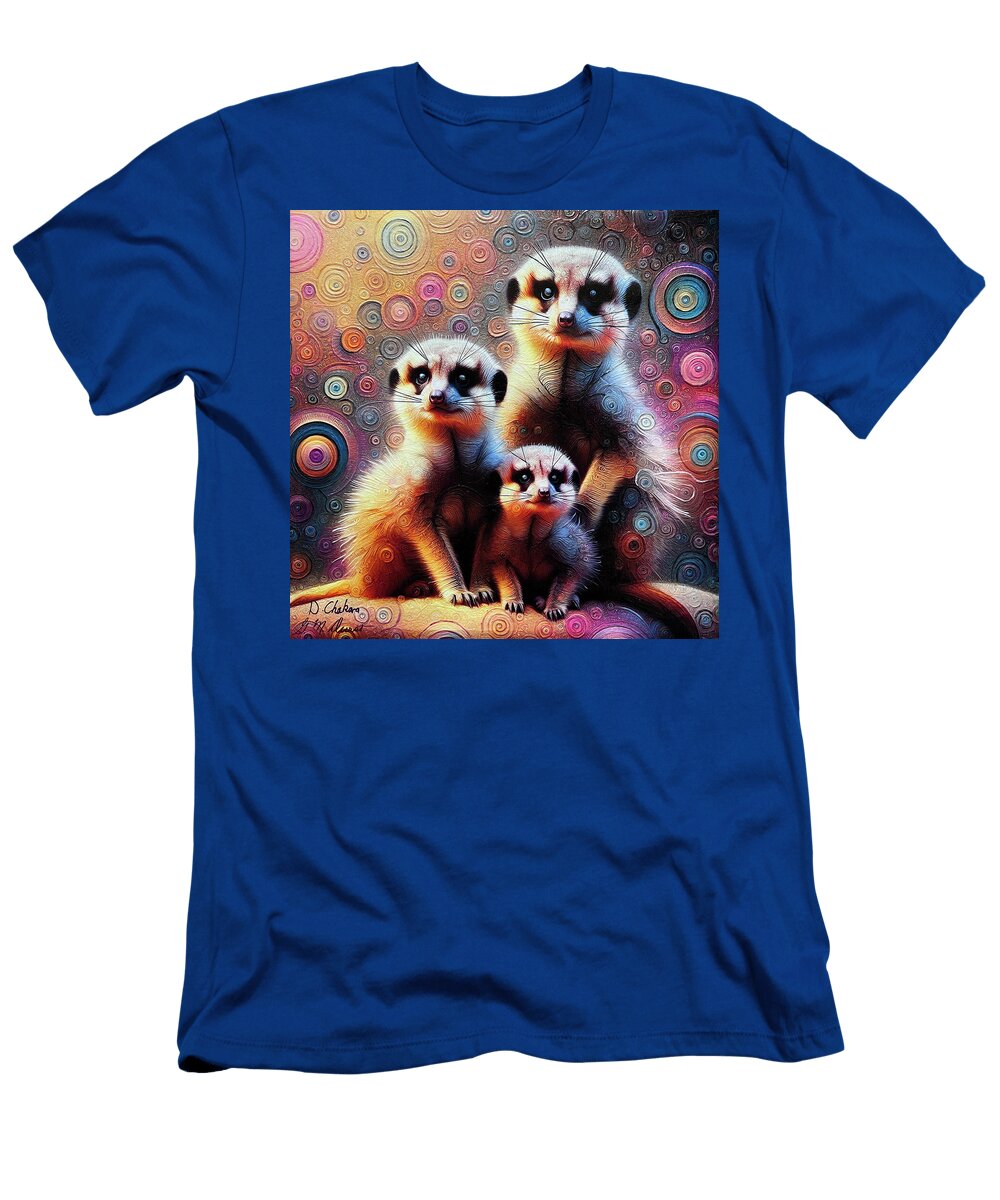 Meercat Mindfulness Dereck Chakara and Michael Durst T-Shirt