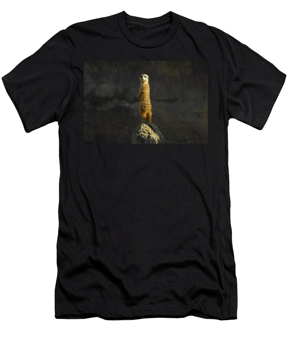 Meerkat on the Watch David Lee Thompson T-Shirt