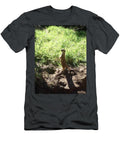 Meerkat Standing in Sunlit Grass Masha Batkova T-Shirt