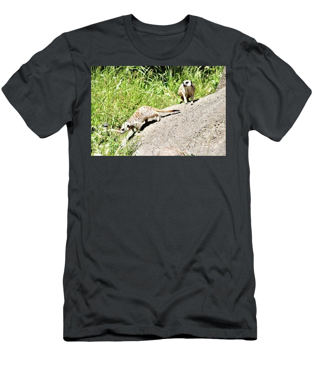 Meerkats on a Sunny Day Masha Batkova T-Shirt