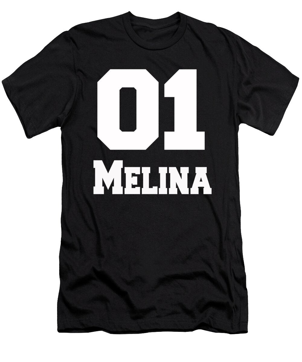 Melinamelina Name Birthday Melina Benjamin Burkert T-Shirt