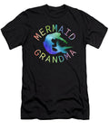 Mermaid Grandma Squad Matching Birthday Party Gift Art Grabitees T-Shirt