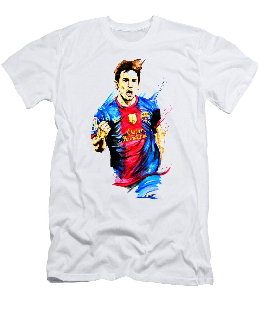 Messi the King John J Rodrigues T-Shirt