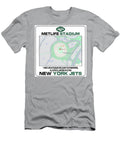 Metlife Stadium Map Kevin Walker and Pixel Reverie T-Shirt