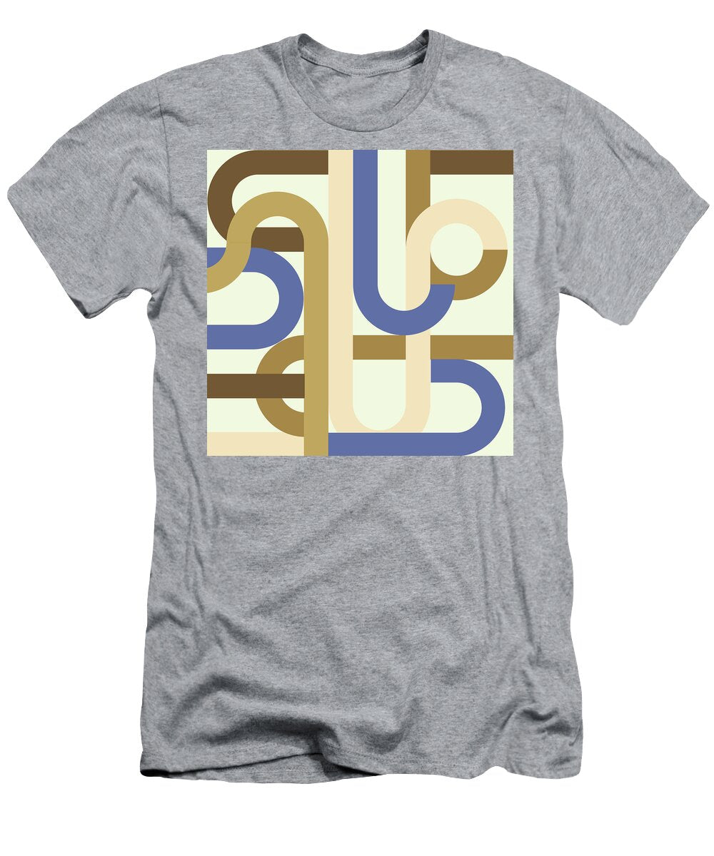 Mid Century Modern Geometric Carolina Salazar T-Shirt