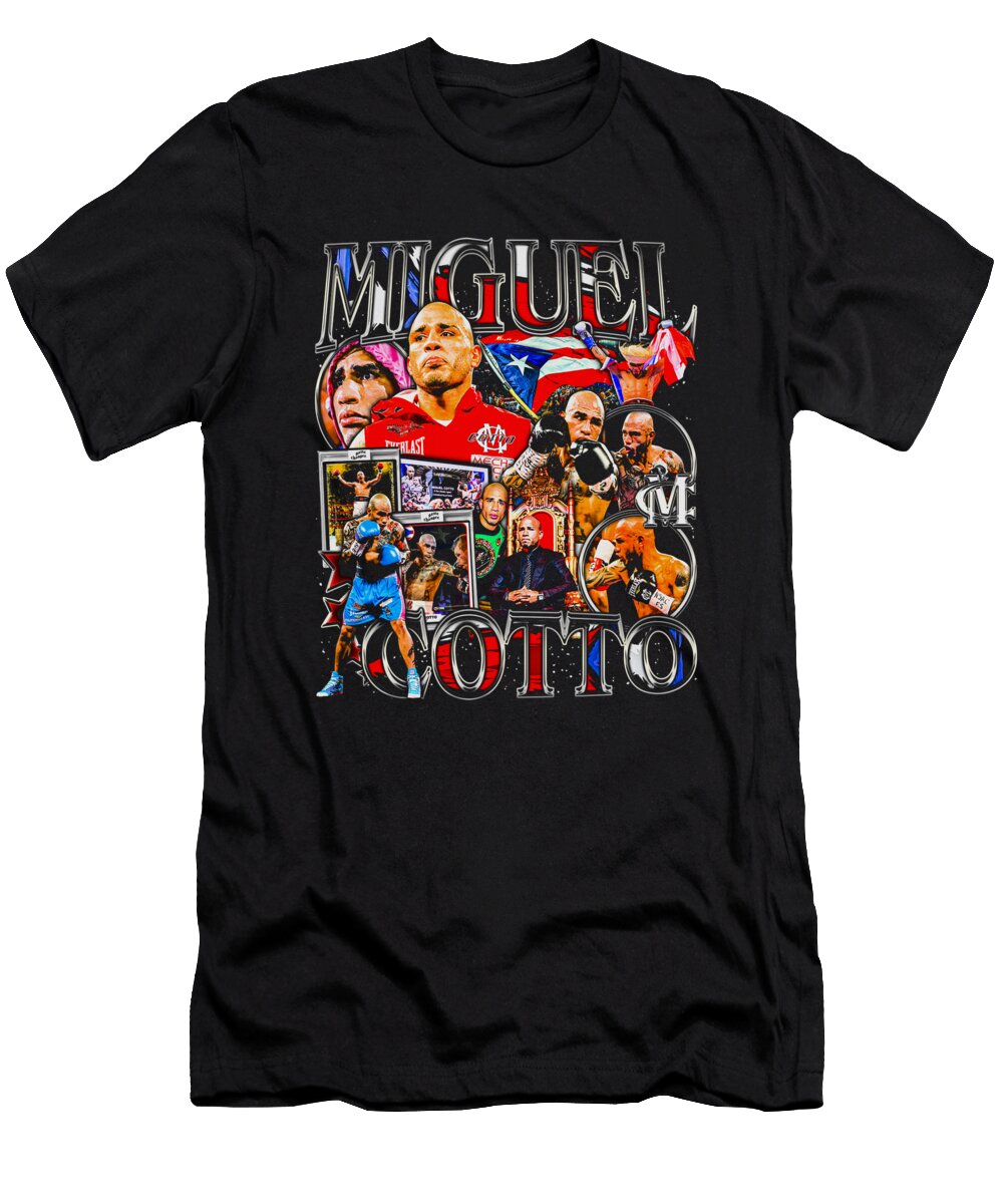 Miguel Cotto Vintage Bootleg Ozlem Altin T-Shirt