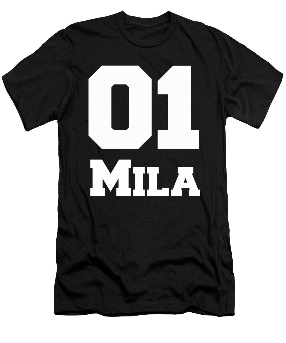 Mila Name Birthday for Mila Benjamin Burkert T-Shirt