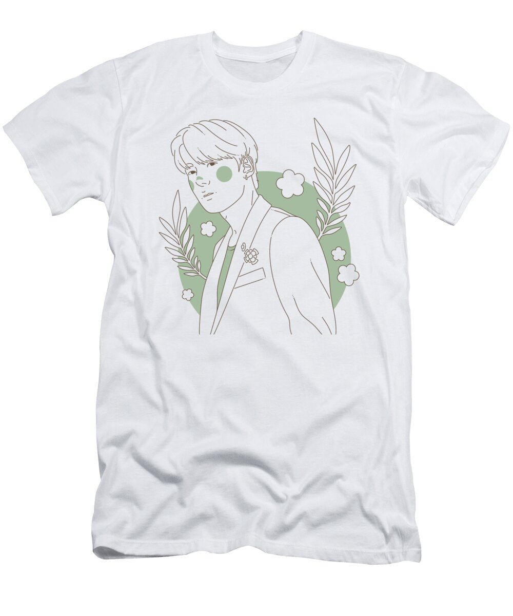 Minhyuk Fanart Lineart Lyn Nguyen T-Shirt