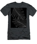 Minimal Palm Leaves Finesse Line Art 2 Minimal Decor Art Anitas and Bellas Art T-Shirt