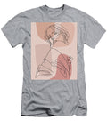 Minimalist Line Art Woman Drawing Fashion Art Print Fashion Line Art Drawing Women Line Art Drawings Mounir Khalfouf T-Shirt