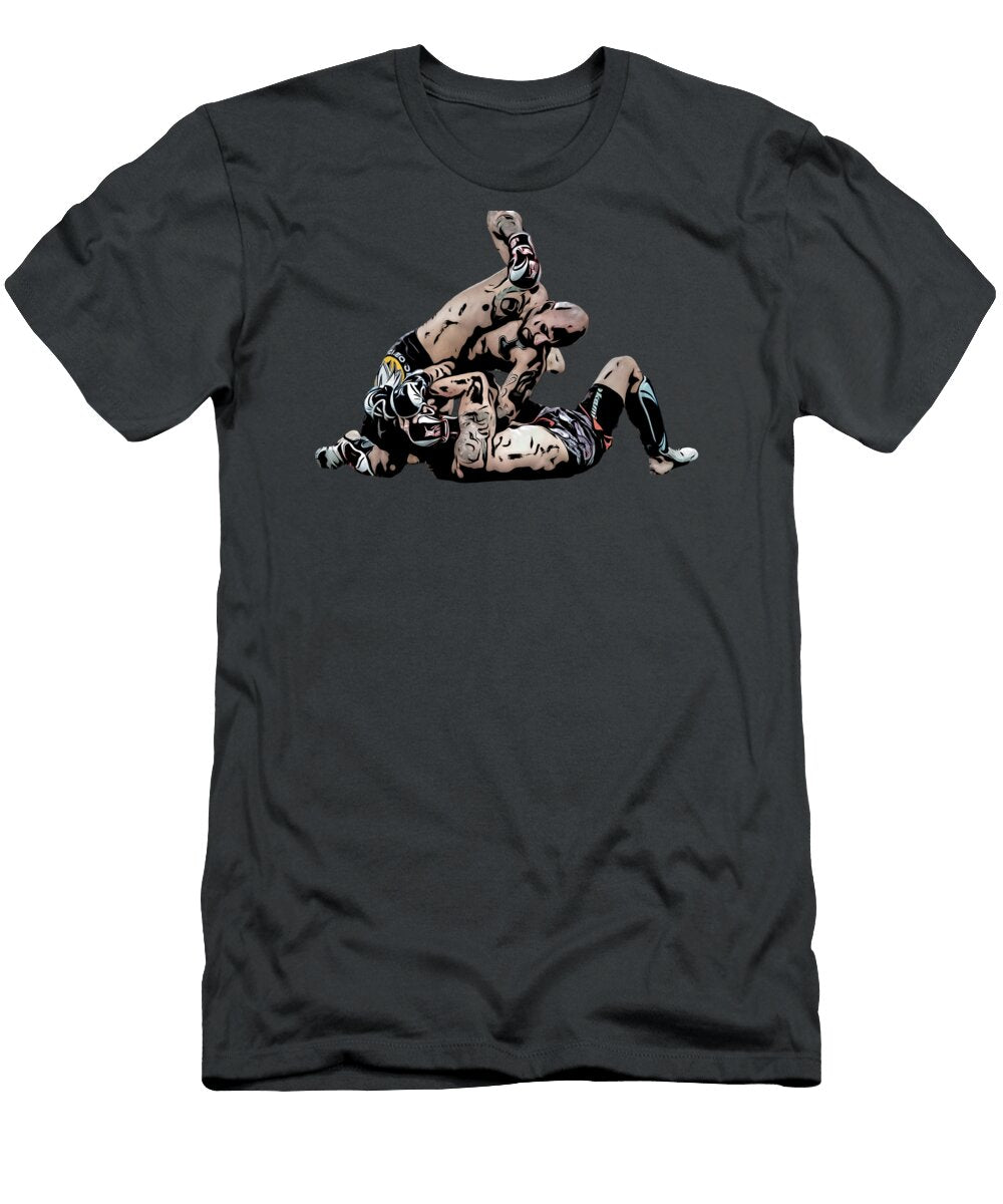 Mixed Martial Arts Grappling Luis Peiteado T-Shirt