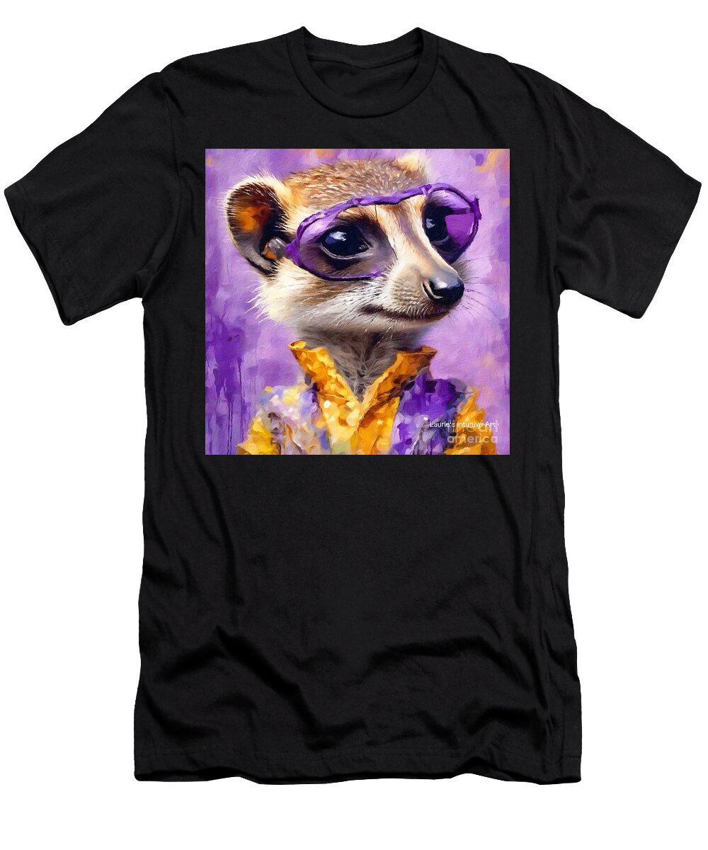 Mizzle the Meerkat Lauries Intuitive T-Shirt
