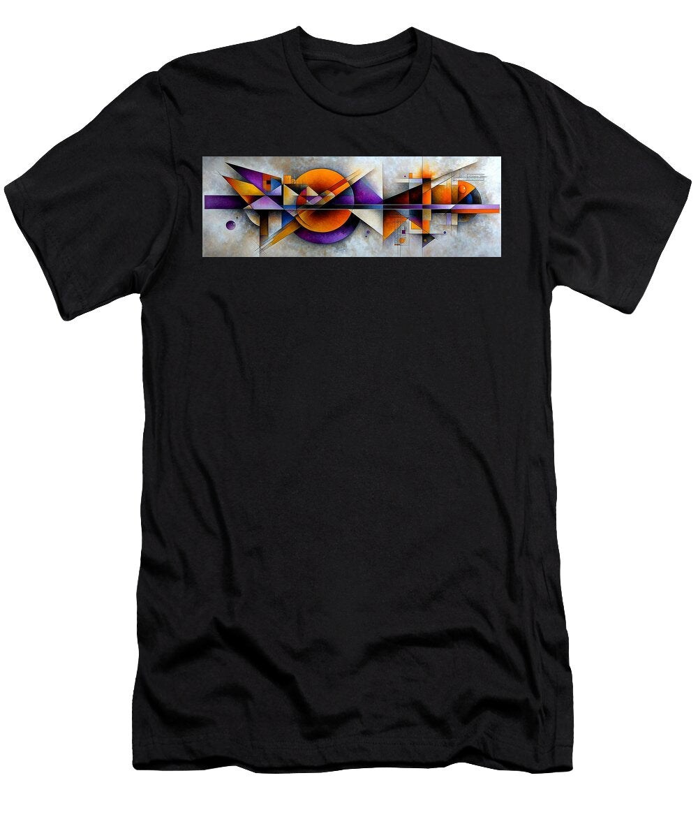 Modern Abstraction of Clemson Boldness Olivia Villarreal T-Shirt