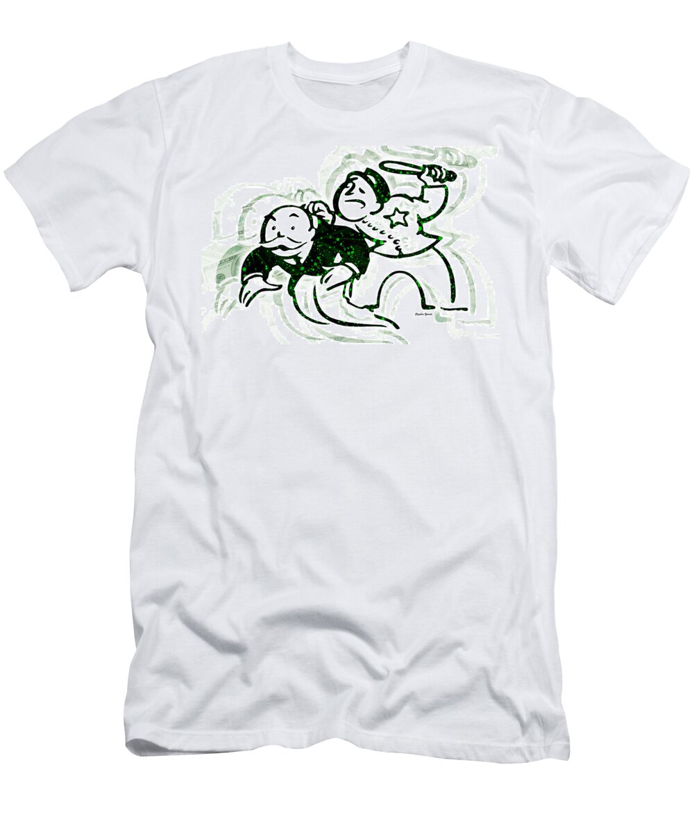 Monopoly Man Jail Stephen Younts T-Shirt
