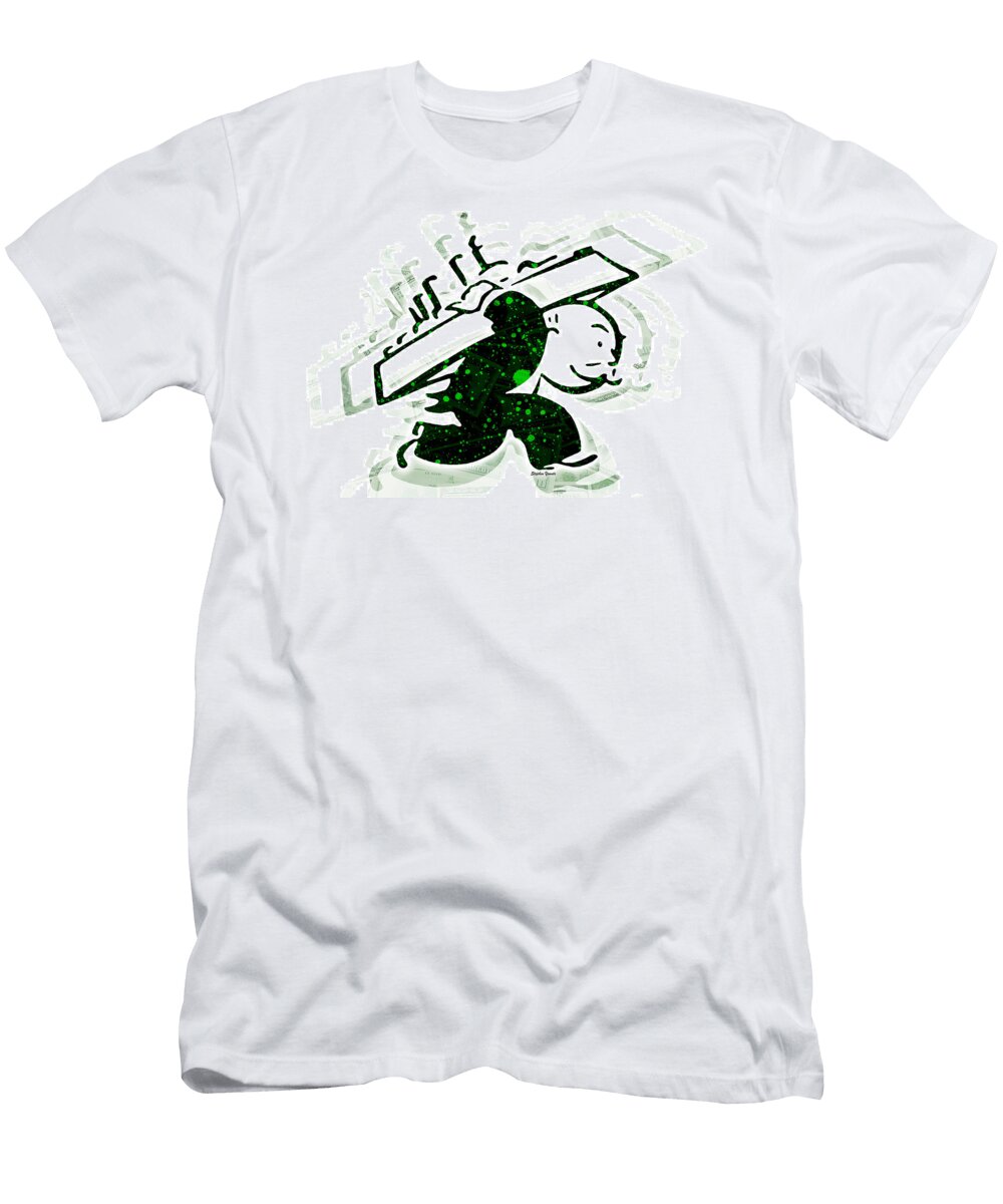 Monopoly Man Utility Stephen Younts T-Shirt
