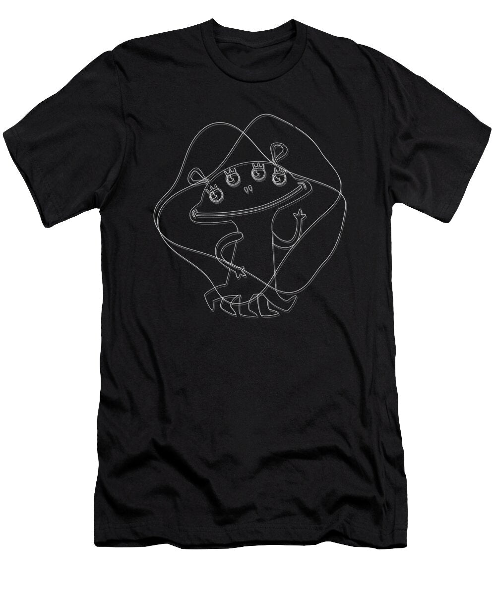 Monster Lineart Manuel Schmucker T-Shirt