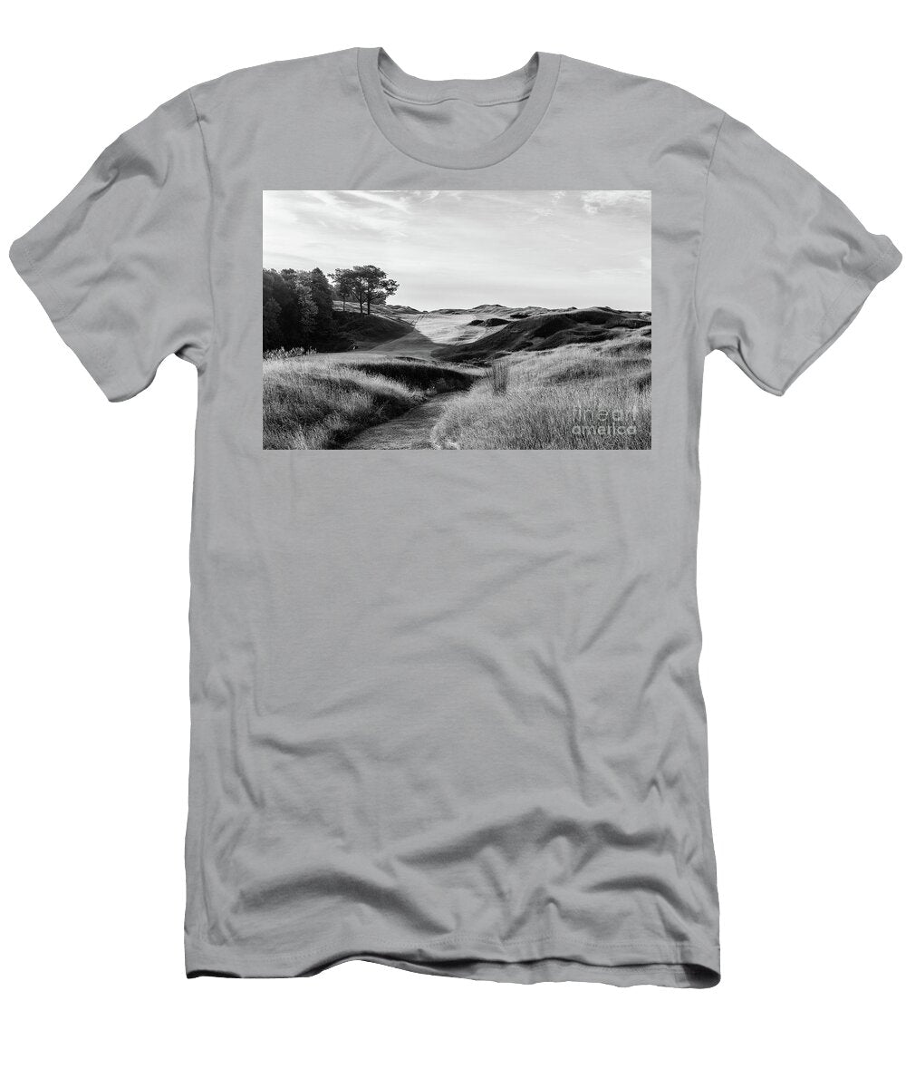Morning Light on Straits No 9 Bw Scott Pellegrin T-Shirt