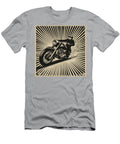 Motorcycle Rider Comic Book Panel 146 Mad Paperairplanes T-Shirt