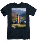 Mountain Campus with Tower Canvas College Hollie Love T-Shirt