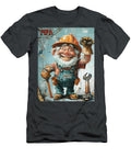 Mpa Carpenter in Hard Hat Comic Book Cover 32 Mad Paperairplanes T-Shirt