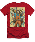 Mpa Carpenter in Hard Hat Comic Book Cover 34 Mad Paperairplanes T-Shirt