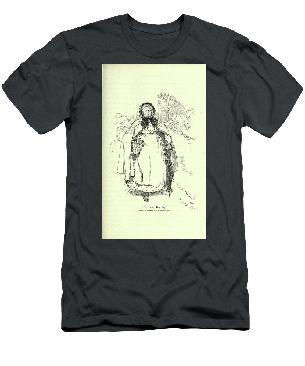 Mrs Sally Mearing L2 Historic Illustrations T-Shirt
