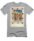 Ms 11060 11061 Hours of the Cross Prime Christ in Front of Pilate From the Tres Riches Heures Du Duc De Berry Jacquemart De Hesdin T-Shirt