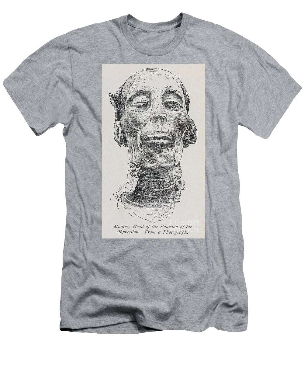 Mummy Head of Pharaoh of the Oppression M2 Historic Illustrations T-Shirt