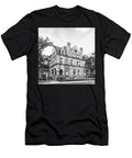 Music Building University of Pittsburgh Black and White Dmr Filho T-Shirt