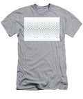 Muted Bluish Gray White Halftone Abstract Polka Dot Pattern Valspar 2023 Coty Blue Arrow 5001 3c Petite Patterns T-Shirt