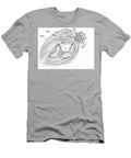 Mystical Woman with Flowing Hair Gerald Ligonnet T-Shirt
