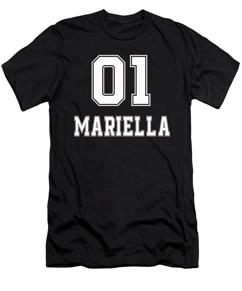 Name Girlfriend Birthday Gift Mariella Benjamin Burkert T-Shirt