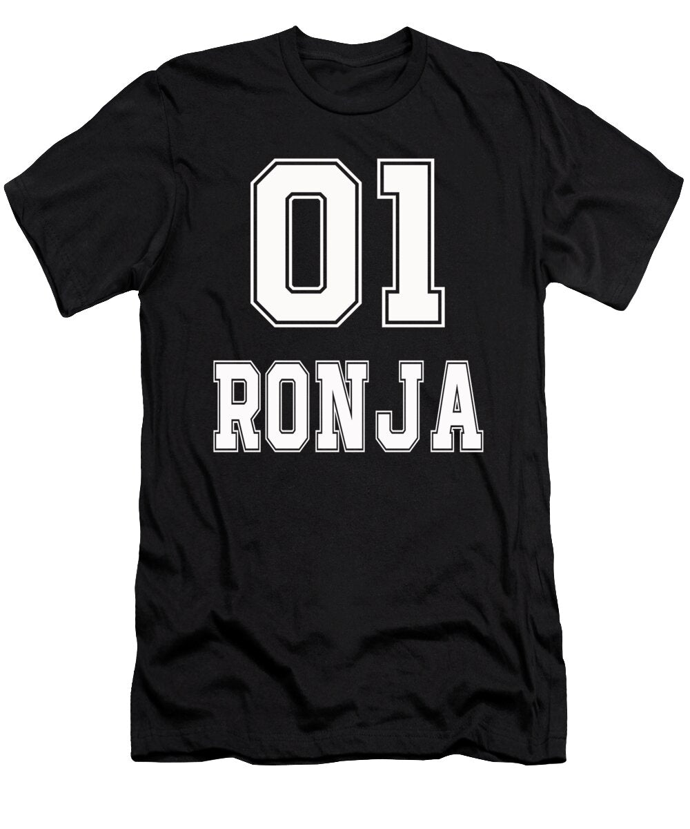 Name Girlfriend Birthday Gift Ronja Benjamin Burkert T-Shirt