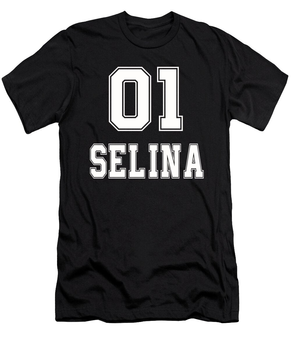 Name Girlfriend Birthday Gift Selina Benjamin Burkert T-Shirt
