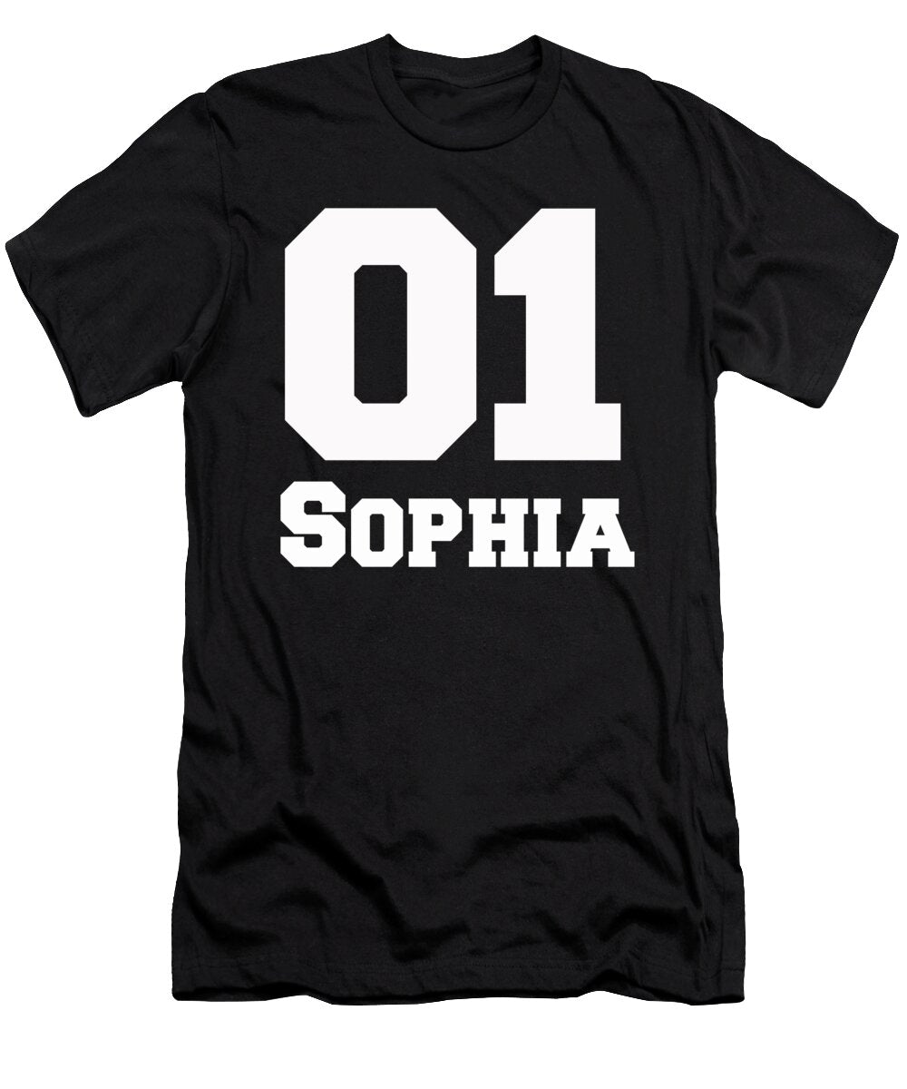 Name Girlfriend Birthday Gift Sophia Benjamin Burkert T-Shirt